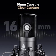 USB Microphone, 192KHZ/24Bit Plug & Play PC Computer Podcast Condenser Cardio…
