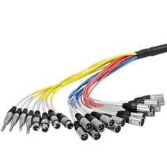 SALS-16x8x50 – 16 Channel 50 Snake Cable (XLR & TRS Returns)