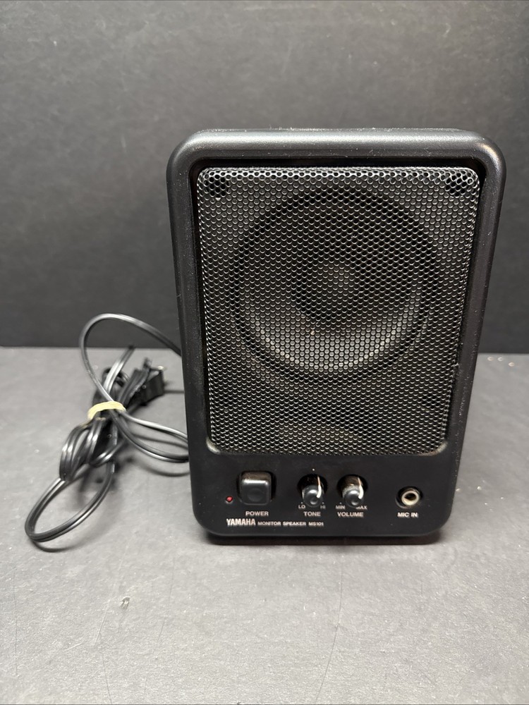 Yamaha MS101 Monitor Speaker 120v 30w Made In Japan Pre Owned