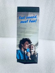 Open Box StageSound Portable Bluetooth Karaoke Mic Speaker W/ Dynamic Lights