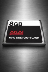 Akai 8GB CompactFlash CF Card for MPC 5000, MPC 4000, MPC 1000 & 2500 JJOS