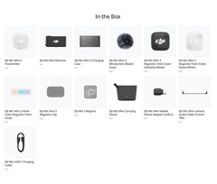 DJI Mic Mini 2 (2 TX + 1 RX + Charging Case) Brand New NO Tariffs In USA