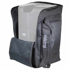 Universal Medium 12″ Speaker Black Travel Carry Tote Bag w Handles 2-Pack