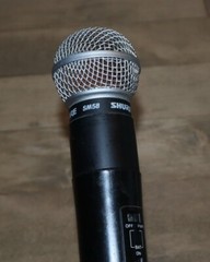 SHURE SM58 Microphone | LOT (x2) Dynamic Wireless DD4T2 206/195 MHz (x1) Wired