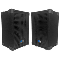 Seismic Audio 6″ 400W RMS Total Passive PA Speaker Cabinet Pair 2-Way GH6L-Pair