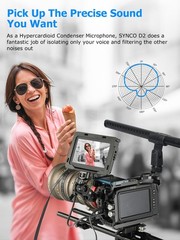 XLR Shotgun Microphone for DSLR, Camcorder, PC & Smartphone Video Recording