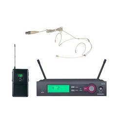 Professional SLX14 Wireless Headset Microphone System SLX1 Beige HeadMic SLX4