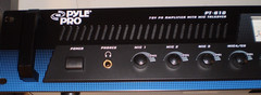 Pyle Pro PT-610 Power Amplifier 600w Rack Mount New