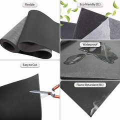 TroyStudio Mass Loaded Vinyl Sound Proof Barrier 1 lb/sqft 1 x 8 Feet MLV Ins…