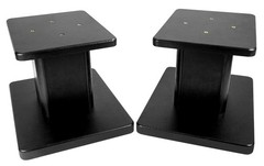 Pair Mackie CR3.5 3.5″ Powered Studio Monitors w/ Tone Control+Desktop Stands