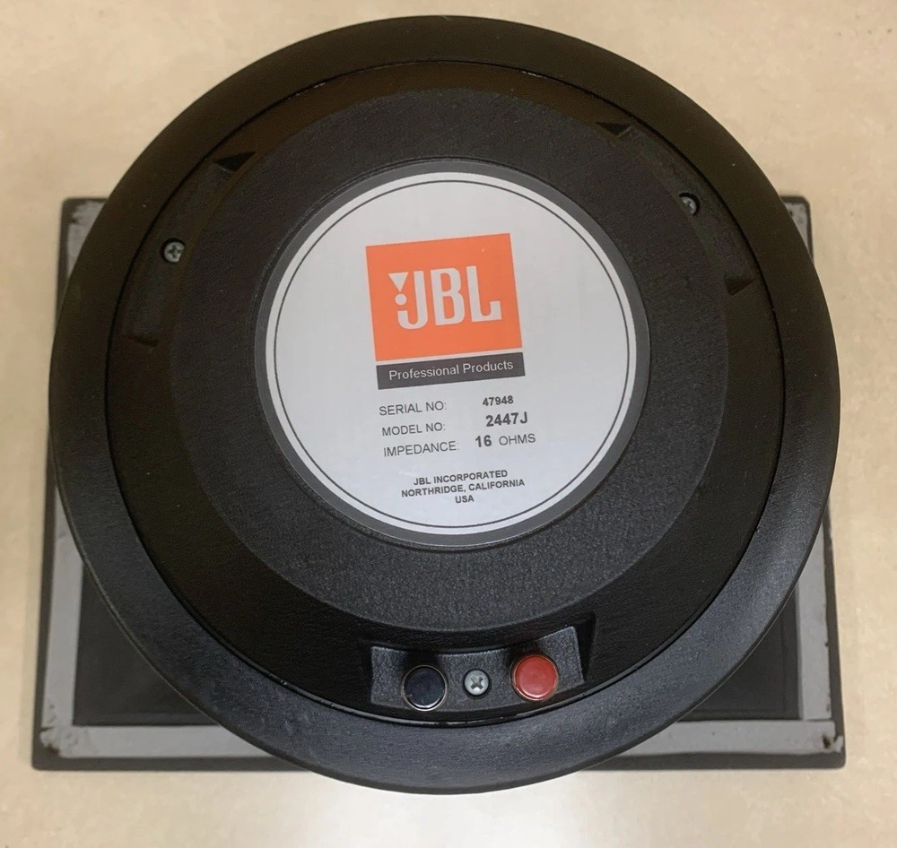 JBL 2447J + 2381 Horns 4″ Compression Driver 16ohms