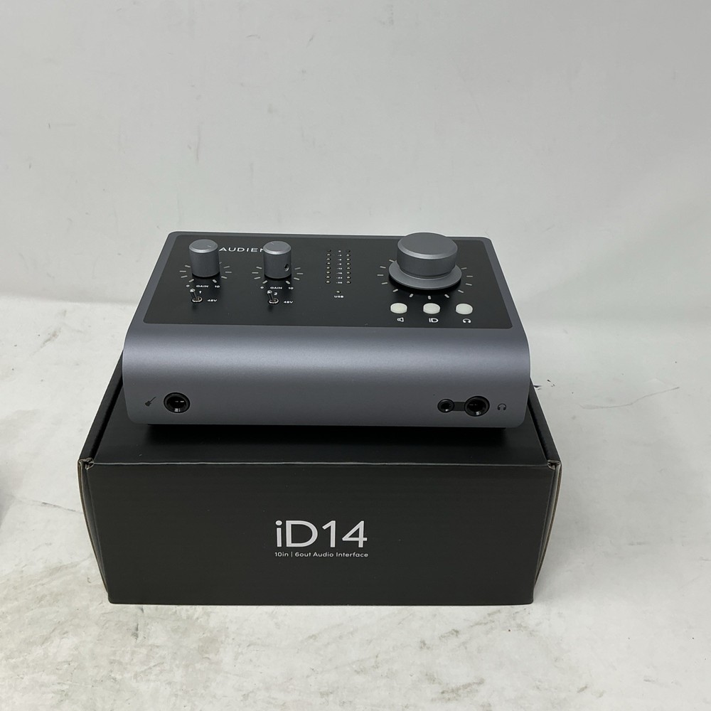Audient Audio Interface iD14 MKII, 2 Class A Microphone Preamps Open Box
