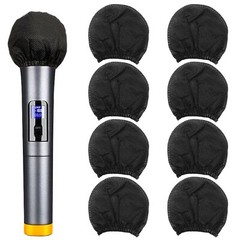 200pcs Disposable Microphone Covers for KTV Studio and Stage Performance
