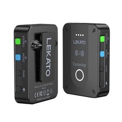 LEKATO 2.4G Wireless IEM System in Ear Monitor Set Transmitter Receiver